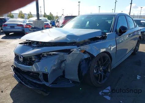 2025 Honda Civic Sedan Sport from USA, damaged, VIN 19XFL2H87SE029626